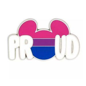 Mickey Mouse Icon Pin – Bisexual Flag – Disney Pride Collection